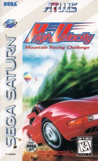 High Velocity Mountain Racing Challenge Sega Saturn US box art